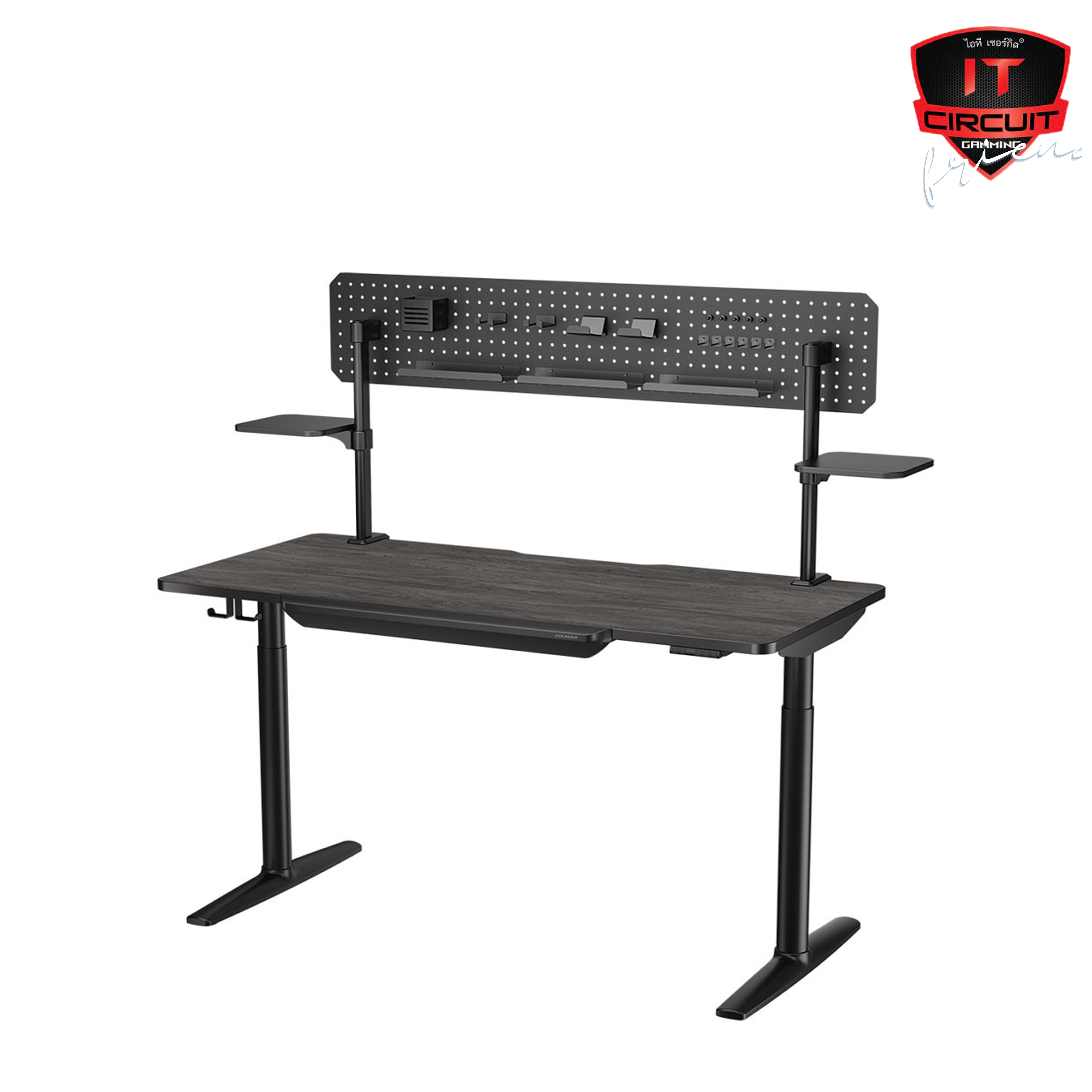 GAMING DESK (โต๊ะเกมมิ่ง) COUGAR E-ODYSSEY - BLACK
