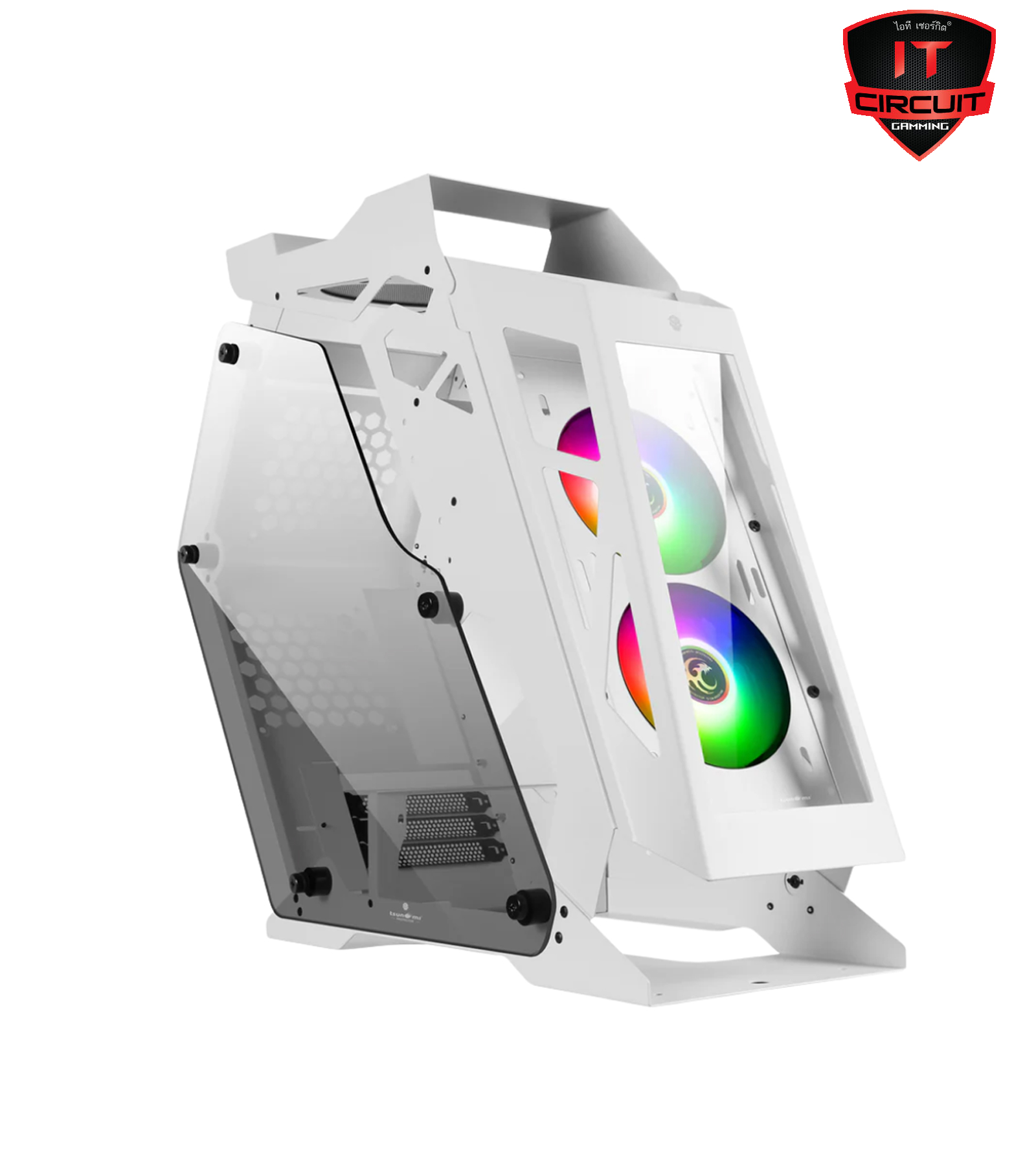 CASE(เคส) (NP) TSUNAMI PROTECTOR GOLIATH TG WW WHITE (ATX)