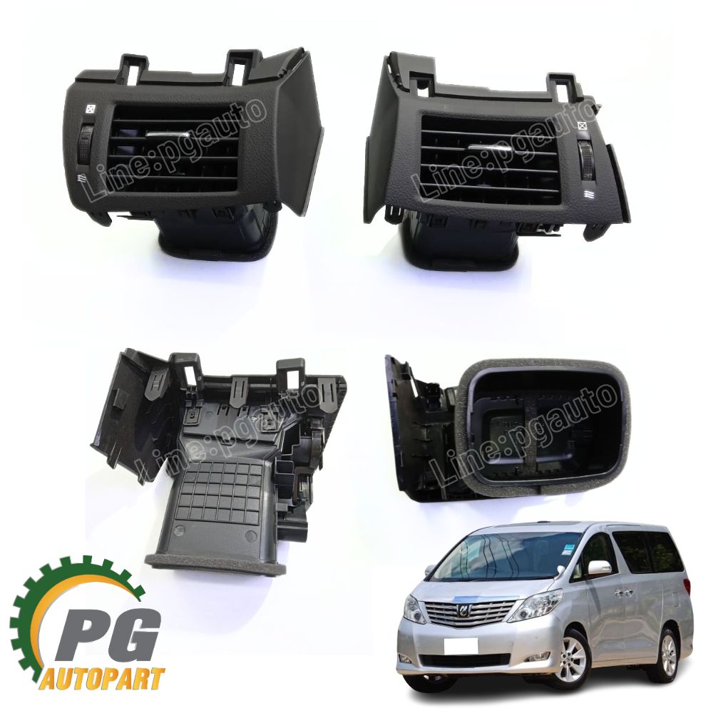 ช่องลมแอร์อันข้าง/กลาง TOYOTA ALPHARD (ANH20) ปี 2008-2014 (1ชิ้น) แท้ / รูปจริง