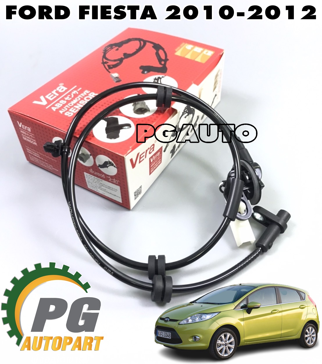 เซ็นเซอร์ ABS ล้อหลัง LH-RH FORD FIESTA ปี 2010-2012 (1 ชิ้น) VERA / รูปจริง