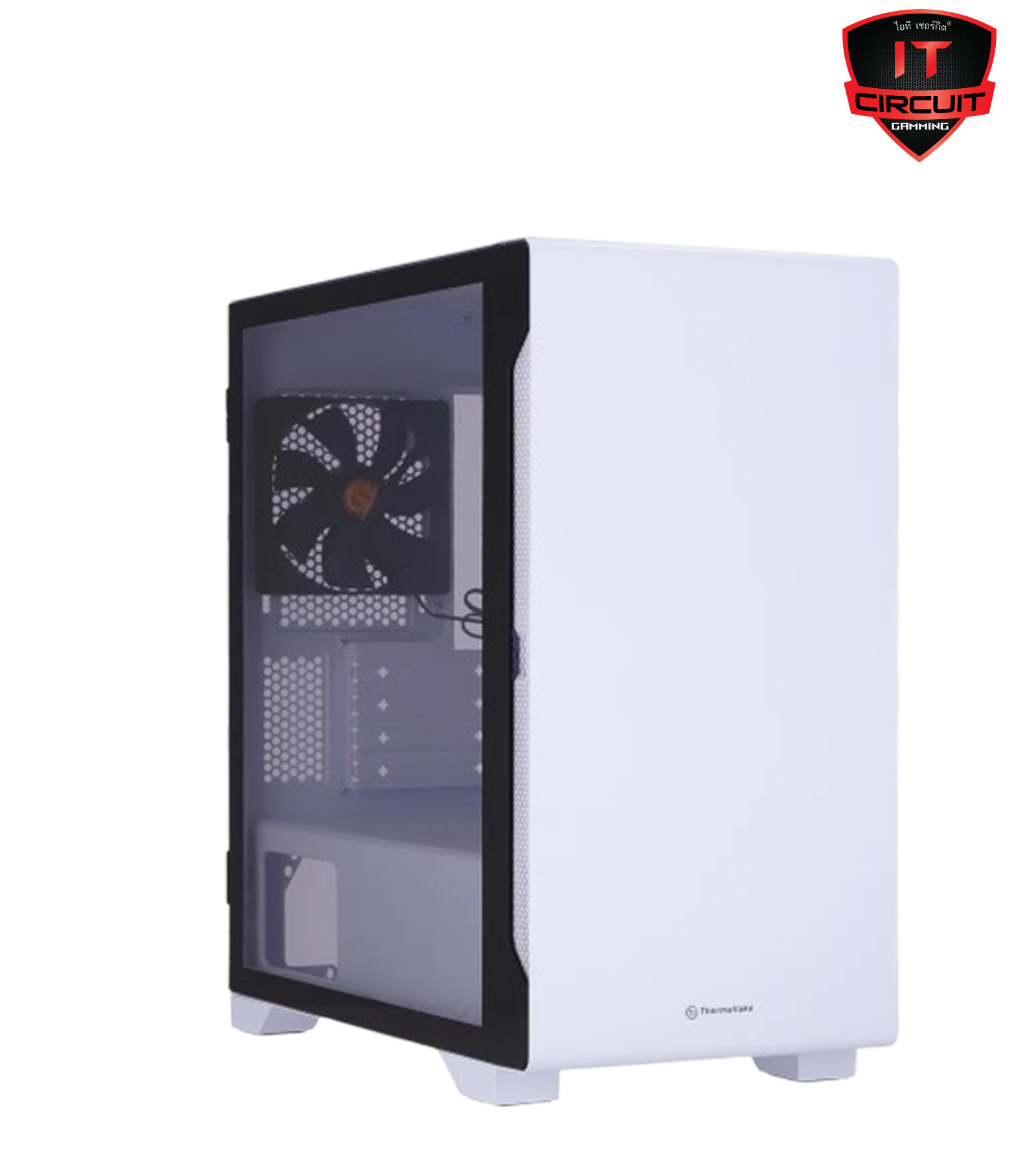 CASE (เคส) THERMALTAKE S100 TEMPERED GLASS SNOW EDITION (WHITE) (MICRO-ATX)