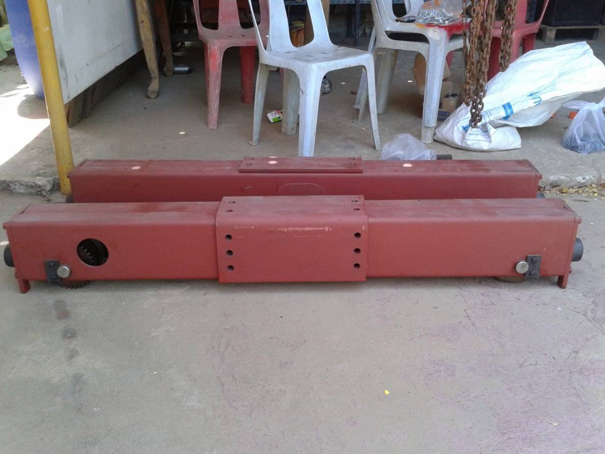 ชุดขับสะพานกลาง ขาเครนEndCarriaageขนาด 2.00 เมตร ล้อ180/216mm*M4*52T