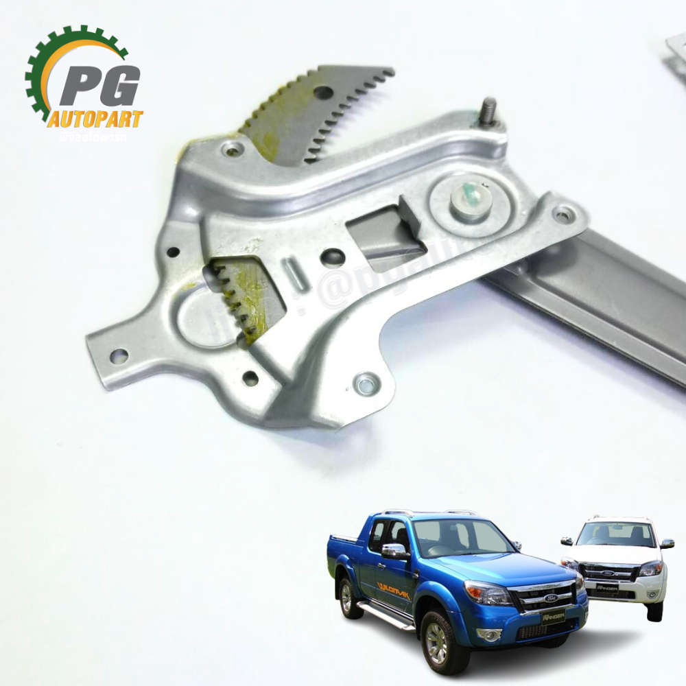 เฟืองยกกระจกประตูหน้าไฟฟ้า RH FORD RANGER T5 ปี 2006-2011, MAZDA BT50 (1ชิ้น) แท้ / รูปจริง