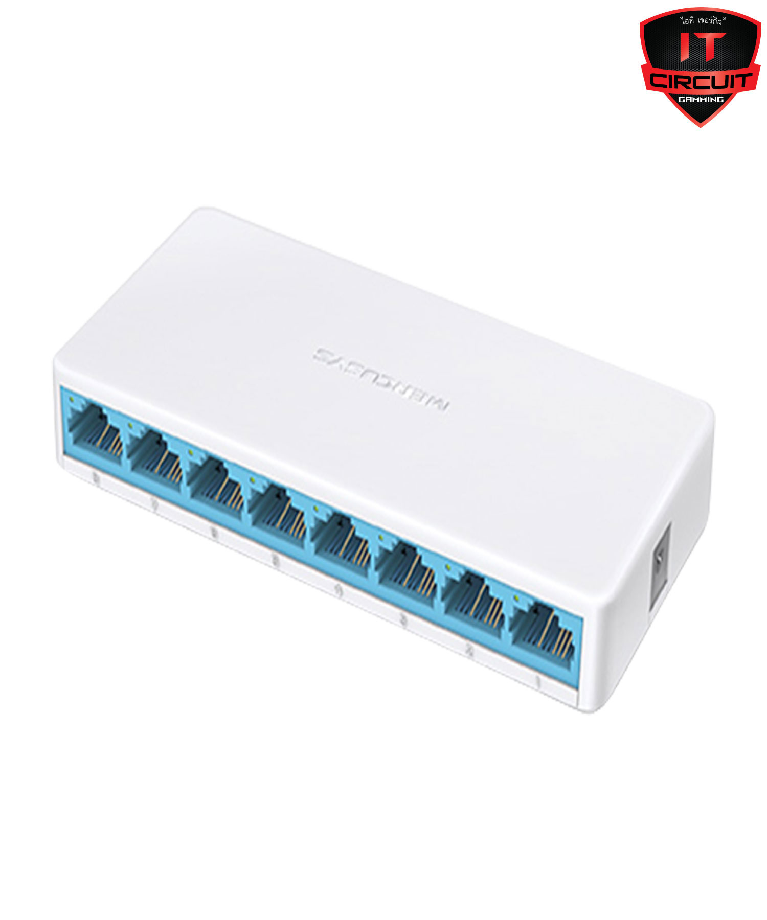SWITCH (สวิตช์) MERCUSYS MS108 - 8 PORTS 10/100Mbps DESKTOP SWITCH (HUB LAN)
