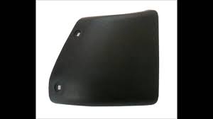 พลาสติกปลายกันชน FB, FC, KM777 สีดำ