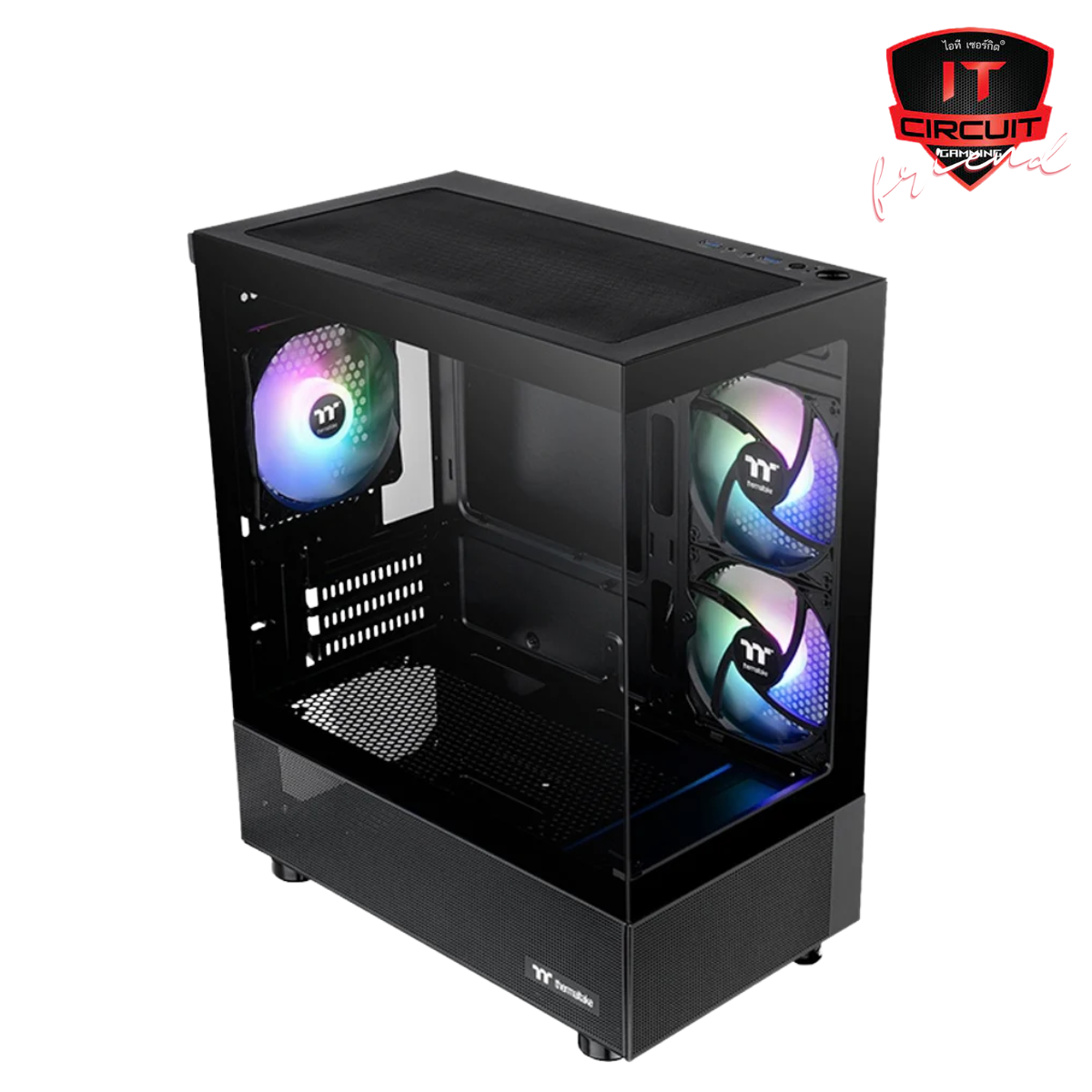 CASE (เคส) THERMALTAKE VIEW 170 TG ARGB (BLACK) (MICRO-ATX)