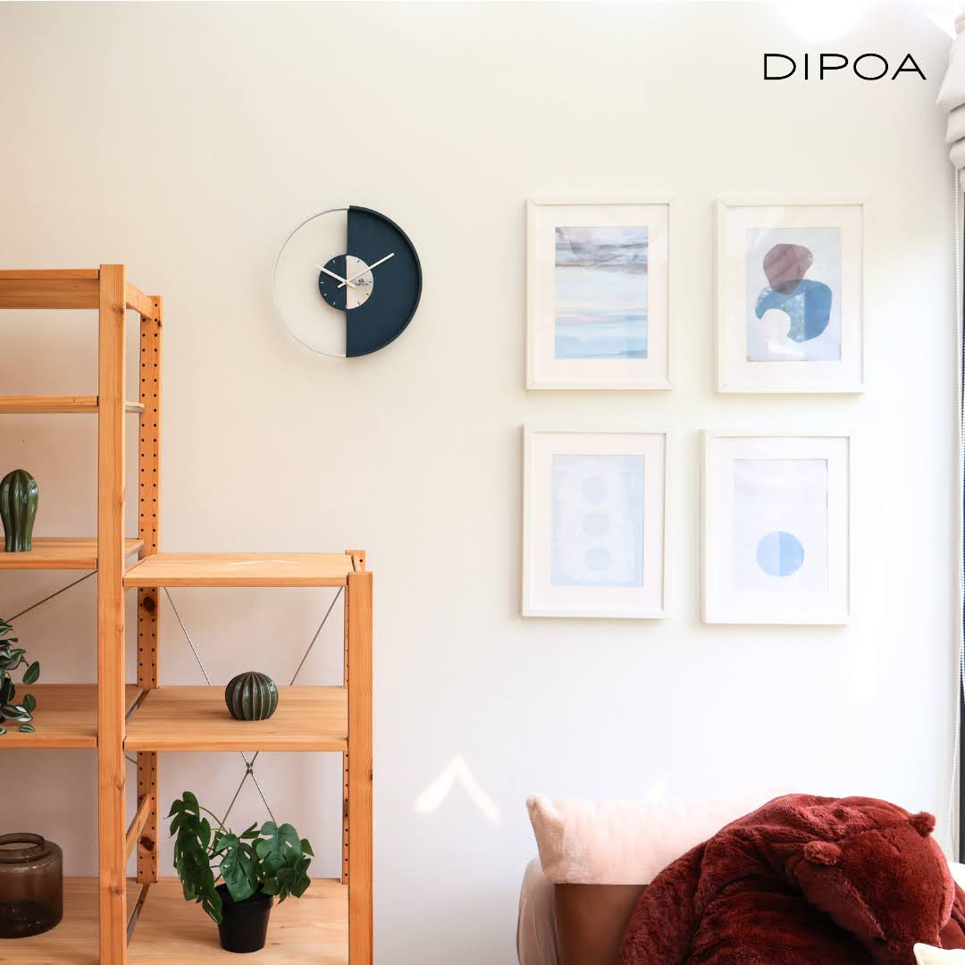 นาฬิกาแขวนผนัง นาฬิกาติดผนัง DIPOA รุ่นWN117BU