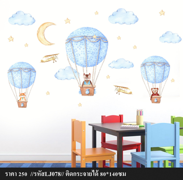 สติกเกอร์ลายการ์ตูน สติ๊กเกอร์ลายน่ารัก สำหรับเด็กๆ