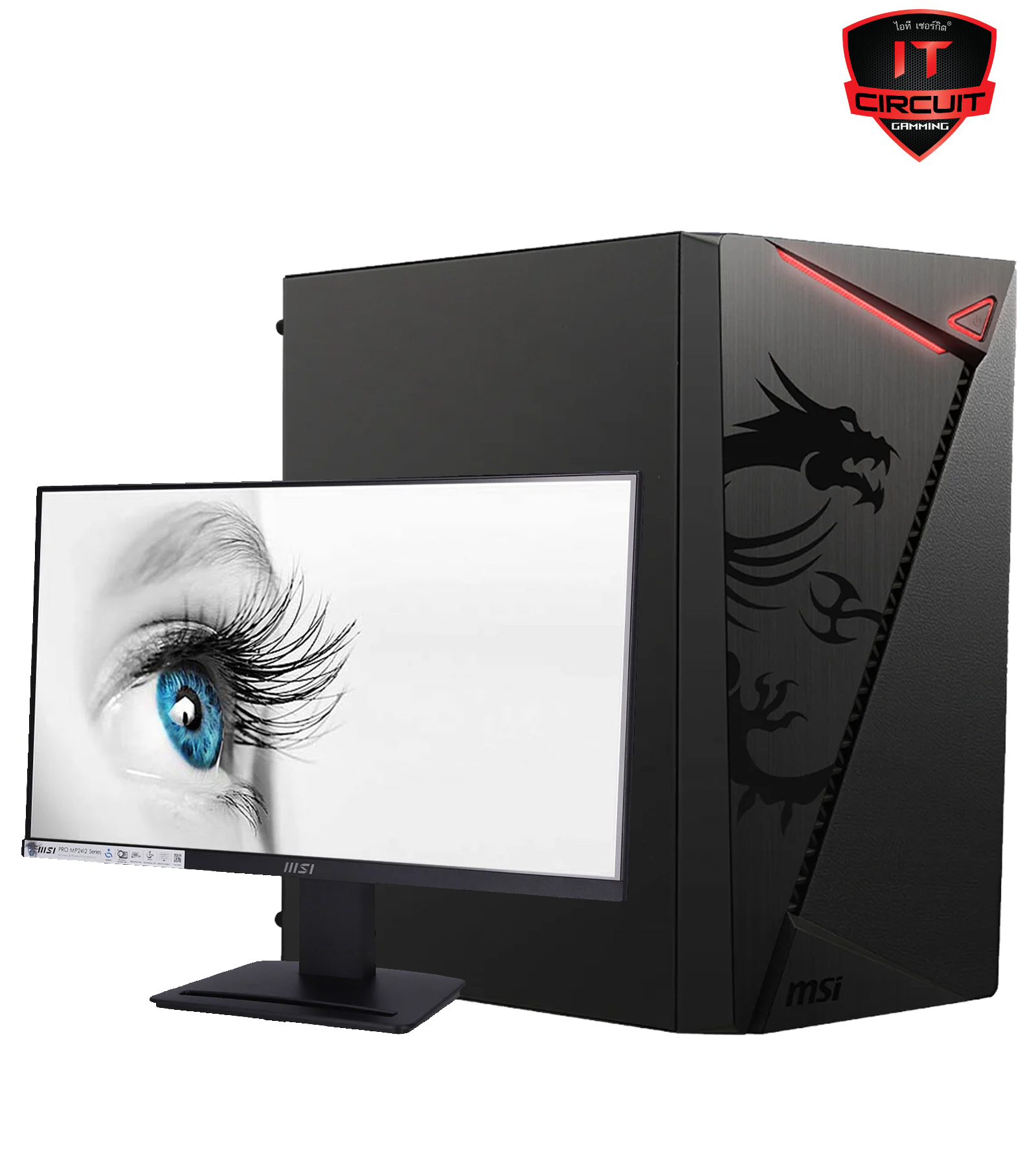 I3-13100 4C 8T /3Y / H610M /3Y / 8GB DDR4(3200) /LT / SSD M.2 128 GB /3Y / HDD 1TB /3Y / 600W (Full) /3Y / M301 /2Y / MP2412 /3Y / NKM628 /1Y / MT-300 / AC600 /LT