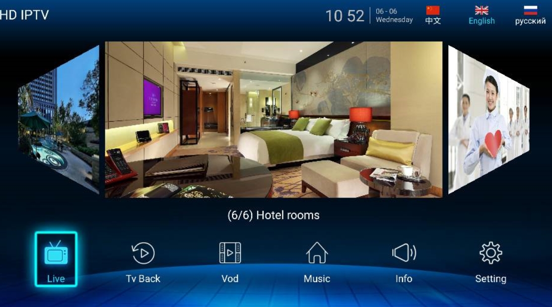 IPTV Hotel Server LG Procentric Samsung Lynk reach 
