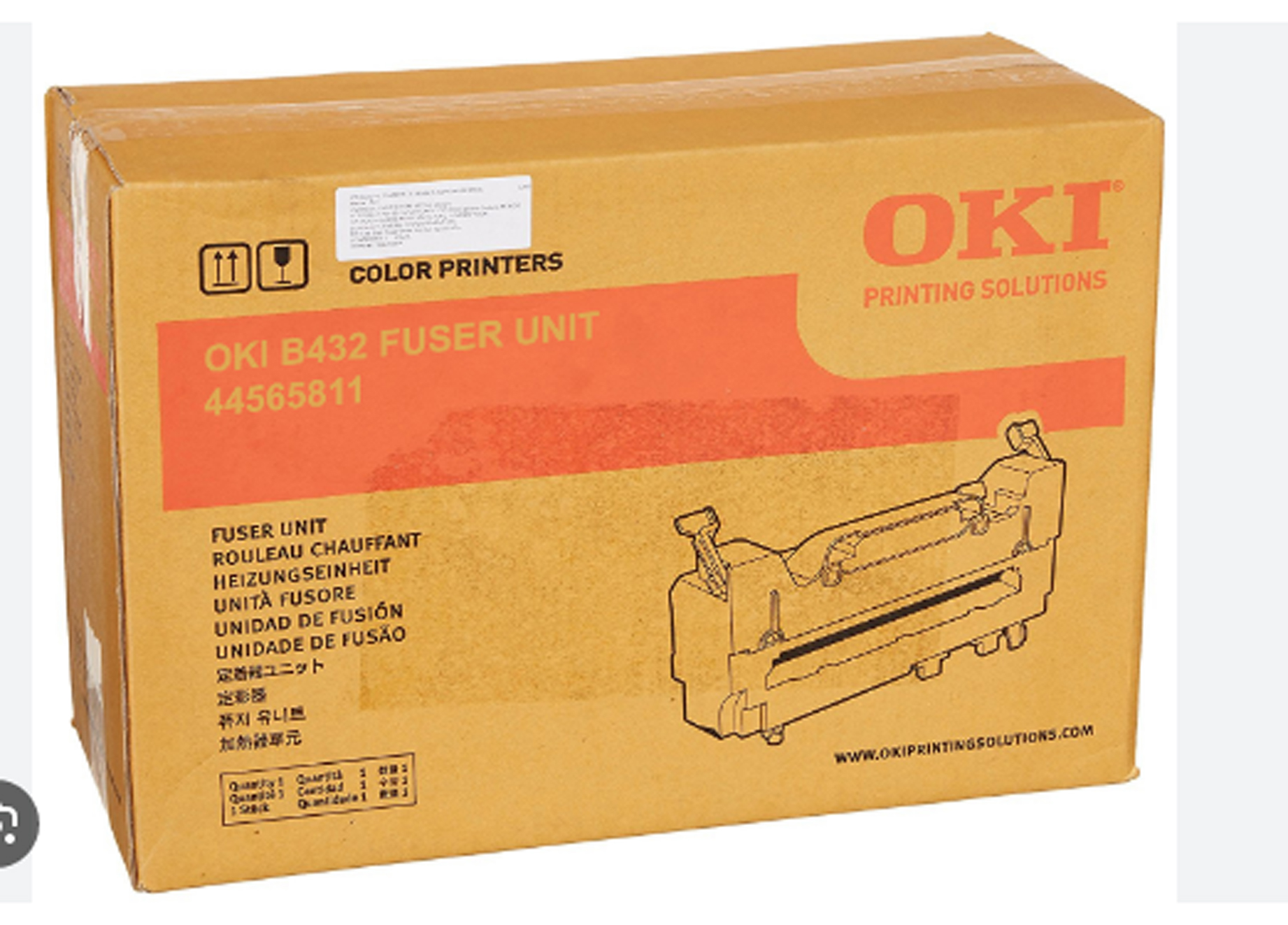 Oki 44565811, Fuser Unit