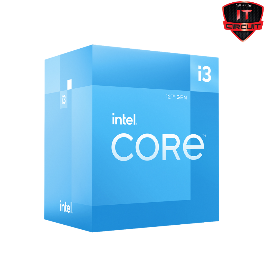 CPU (ซีพียู) INTEL CORE I3-12100 3.3 GHz SN22925T360H