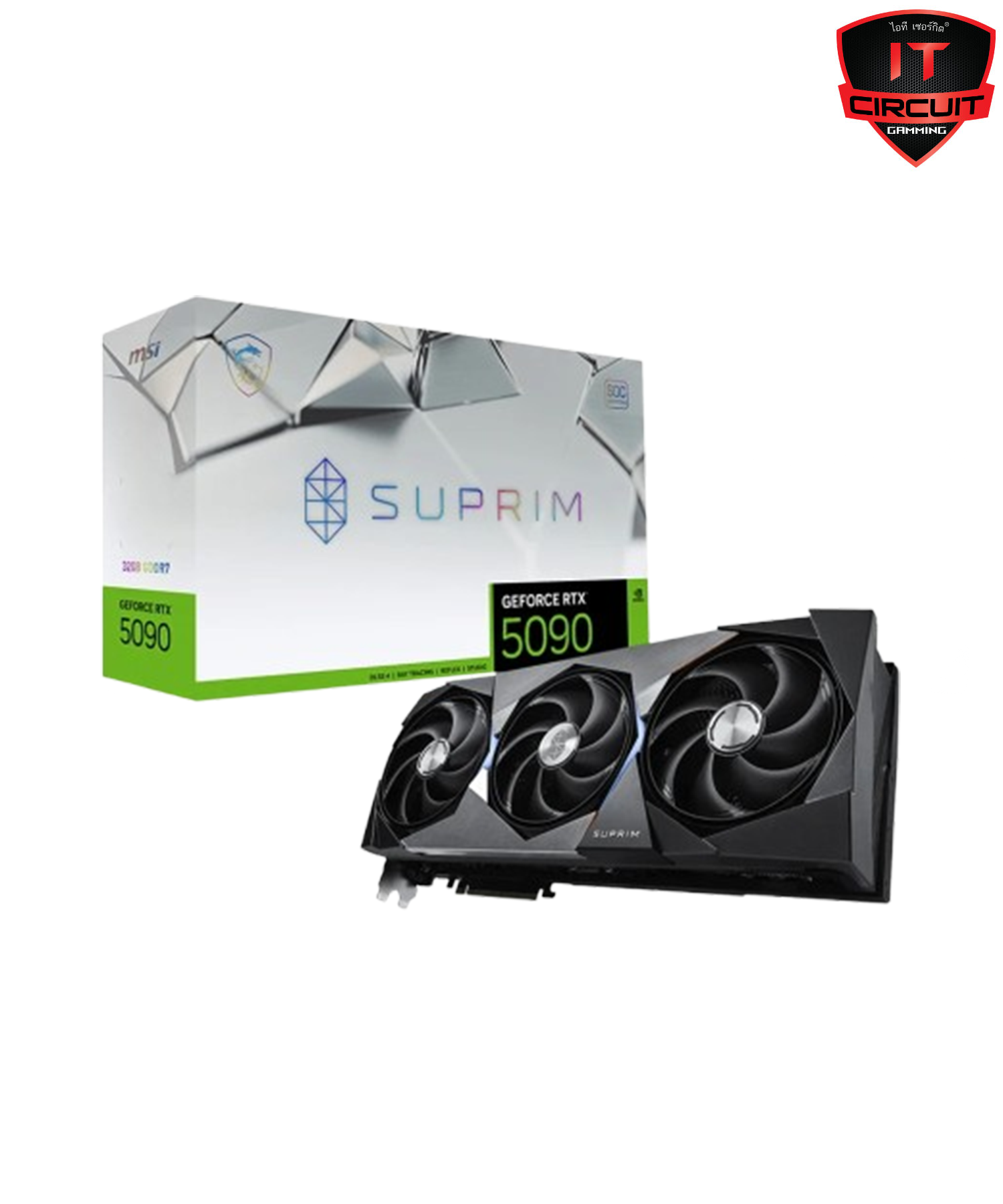VGA (การ์ดจอ) MSI GEFORCE RTX 5090 SUPRIM SOC - 32GB GDDR7