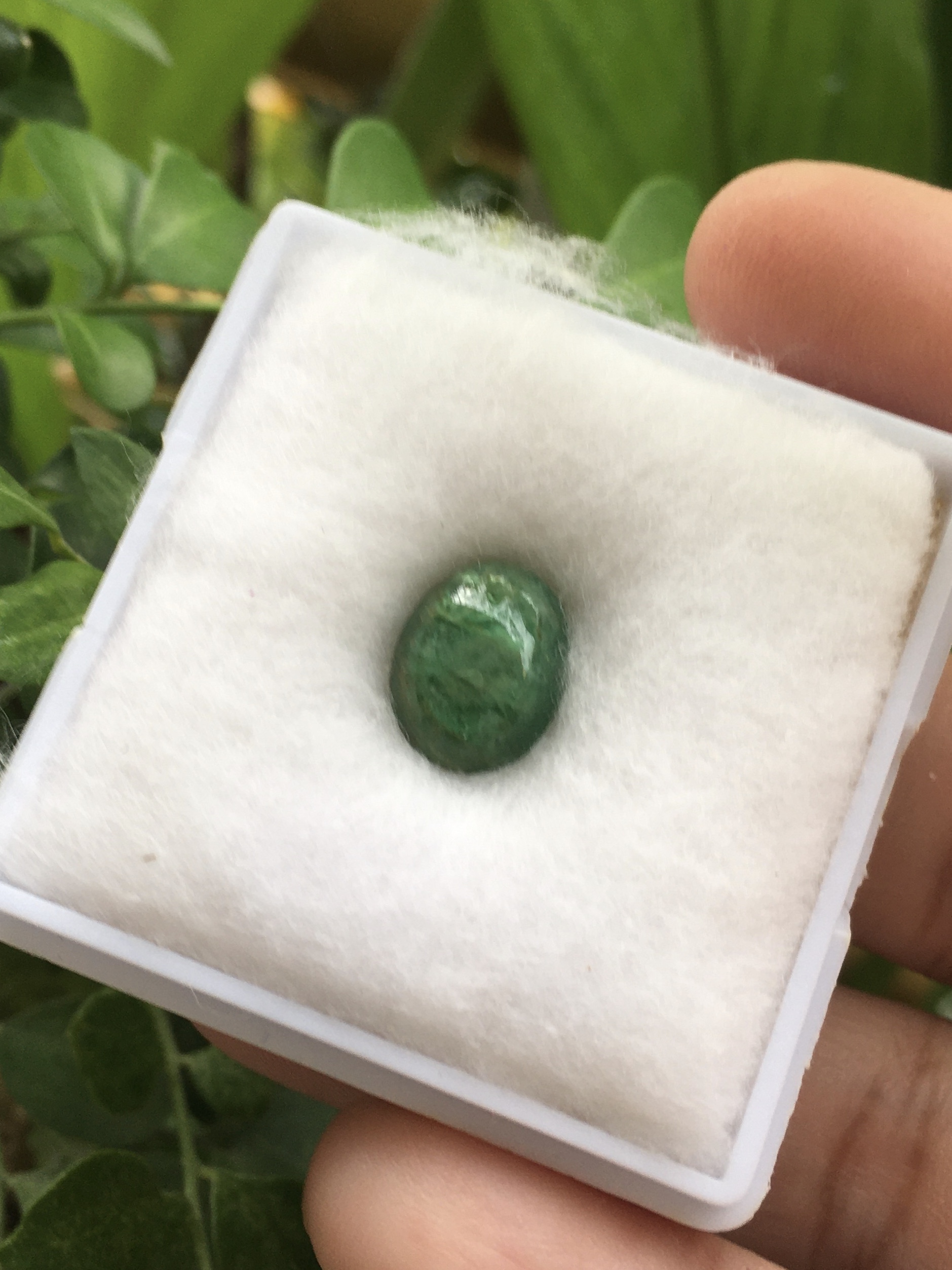 EMERALD มรกต แท้ 3.48 กะรัต พลอยแท้ สีเขียวสดสวย พลอยสวยน่าสะสม