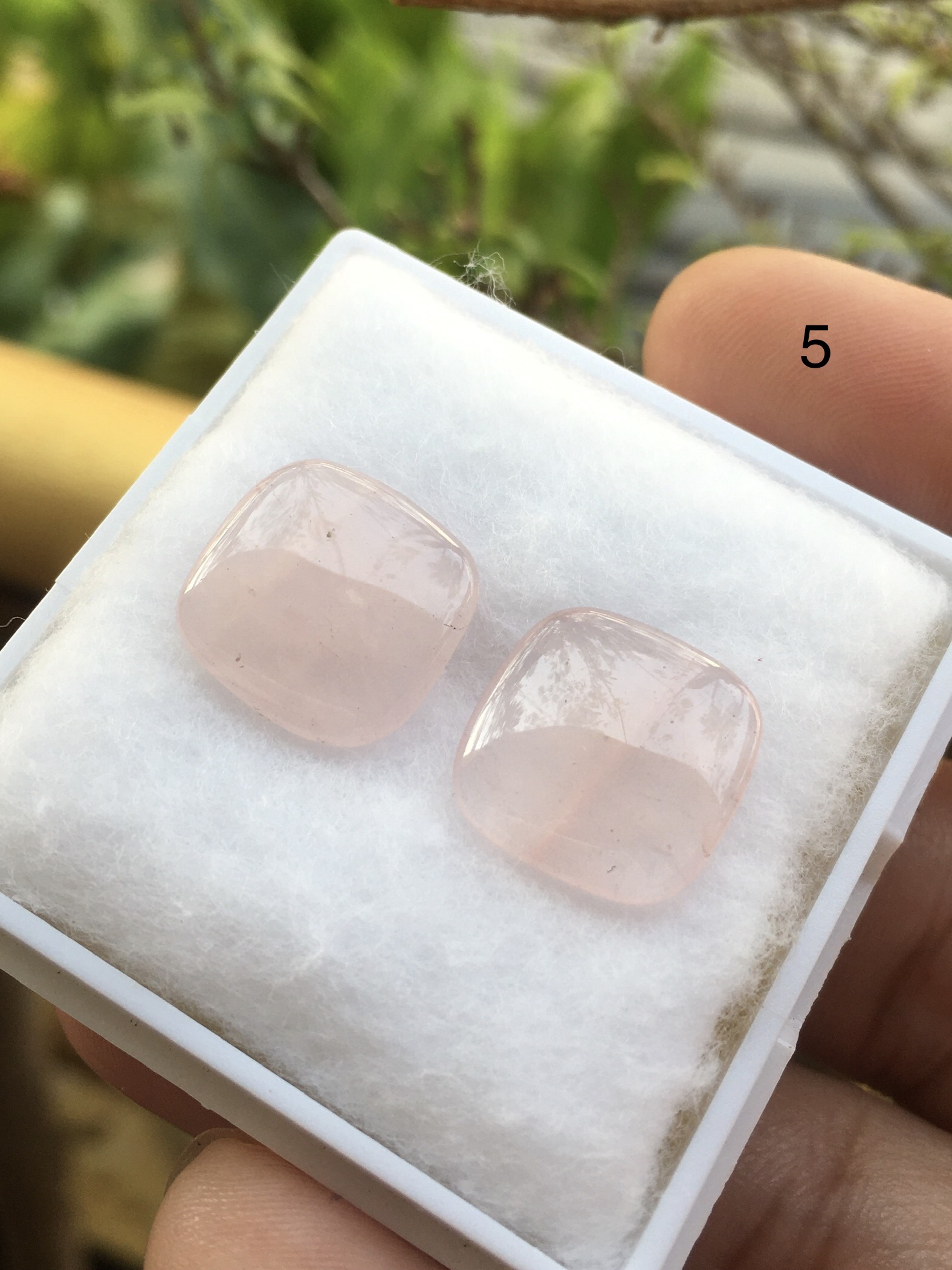 (หวานๆ วาเลนไทน์ เริ่มต้น 129 ) LEMON QUARTZ เลมอนควอทซ์ แท้ 7 เม็ด 7 เชพ สวยน่ารักไฟดีทุกเม็ดจ้า