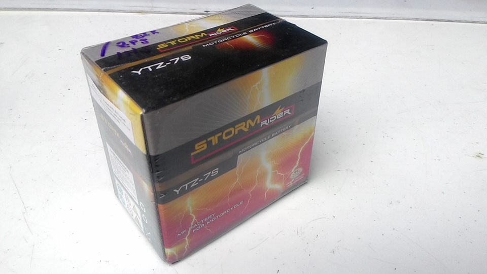 แบตเตอรีแห้ง ยี่ห้อ Strom Rider รุ่น YTX 7 LBS