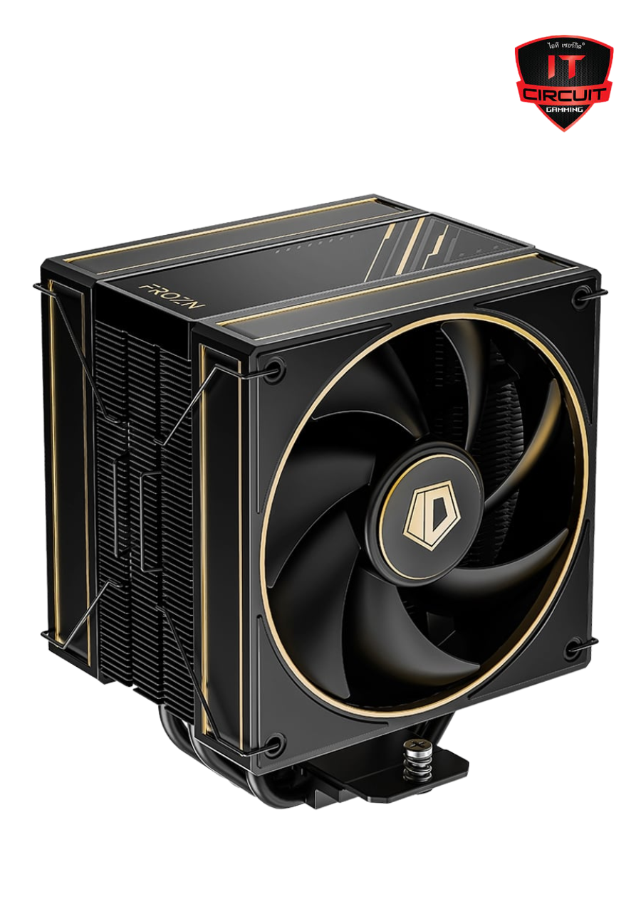 CPU COOLER (ฮีทซิ้งก์) ID-COOLING FROZN A410 GDL - BLACK-GOLD SN211025B140Y