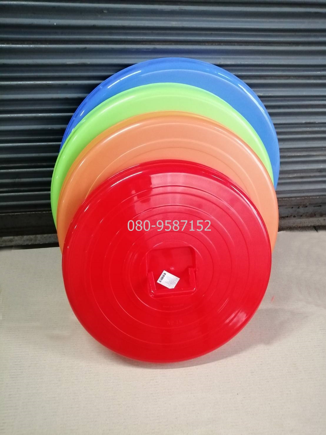 ฝาโอ่งพลาสติก แบบหนา หลายขนาด 18"- 22"