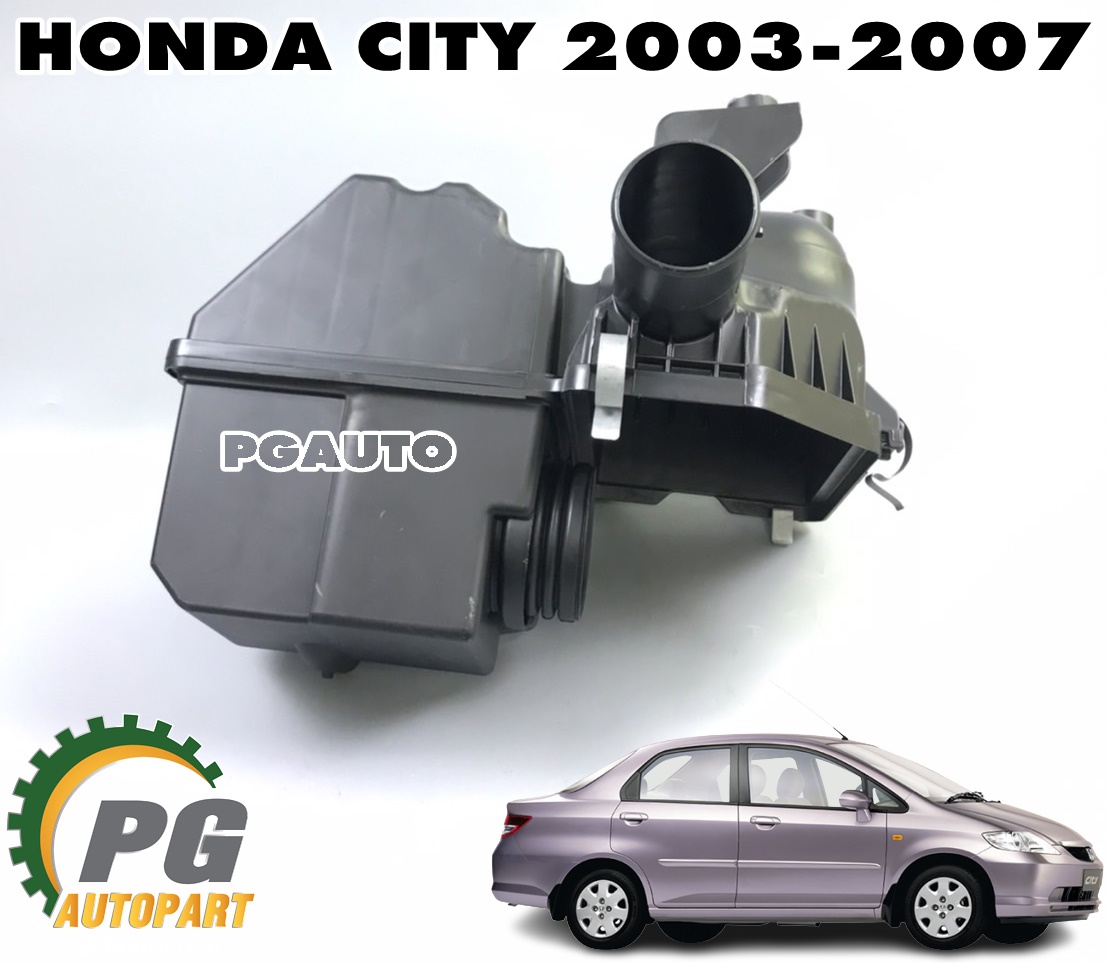 ฝาปิดหม้อกรองอากาศ(ชิ้นล่าง) HONDA CITY ปี 2003-2007 (1 ชิ้น) แท้ / รูปจริง