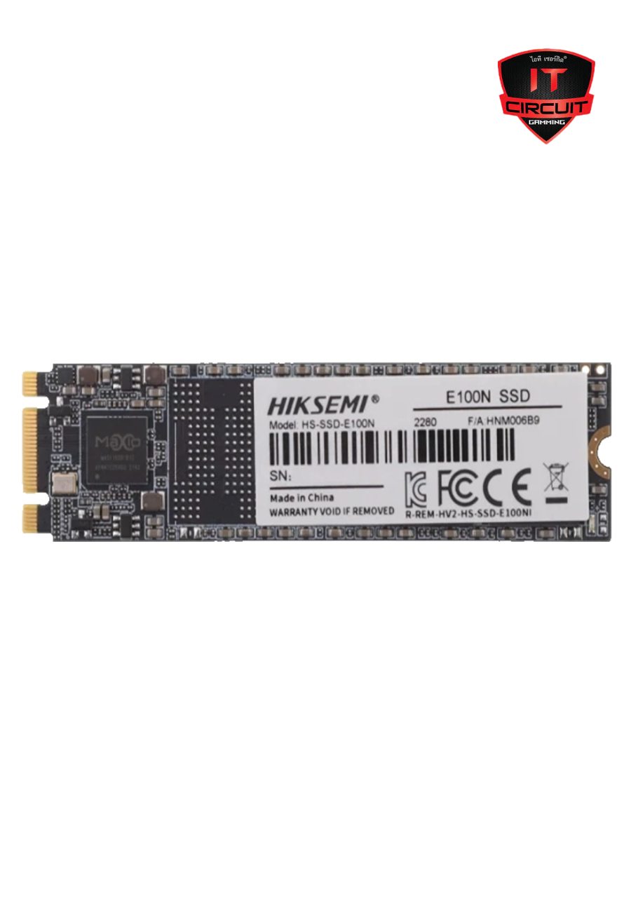 SSD (เอสเอสดี) M.2 SATA 256.GB (3Y) Hiksemi CITY E100N