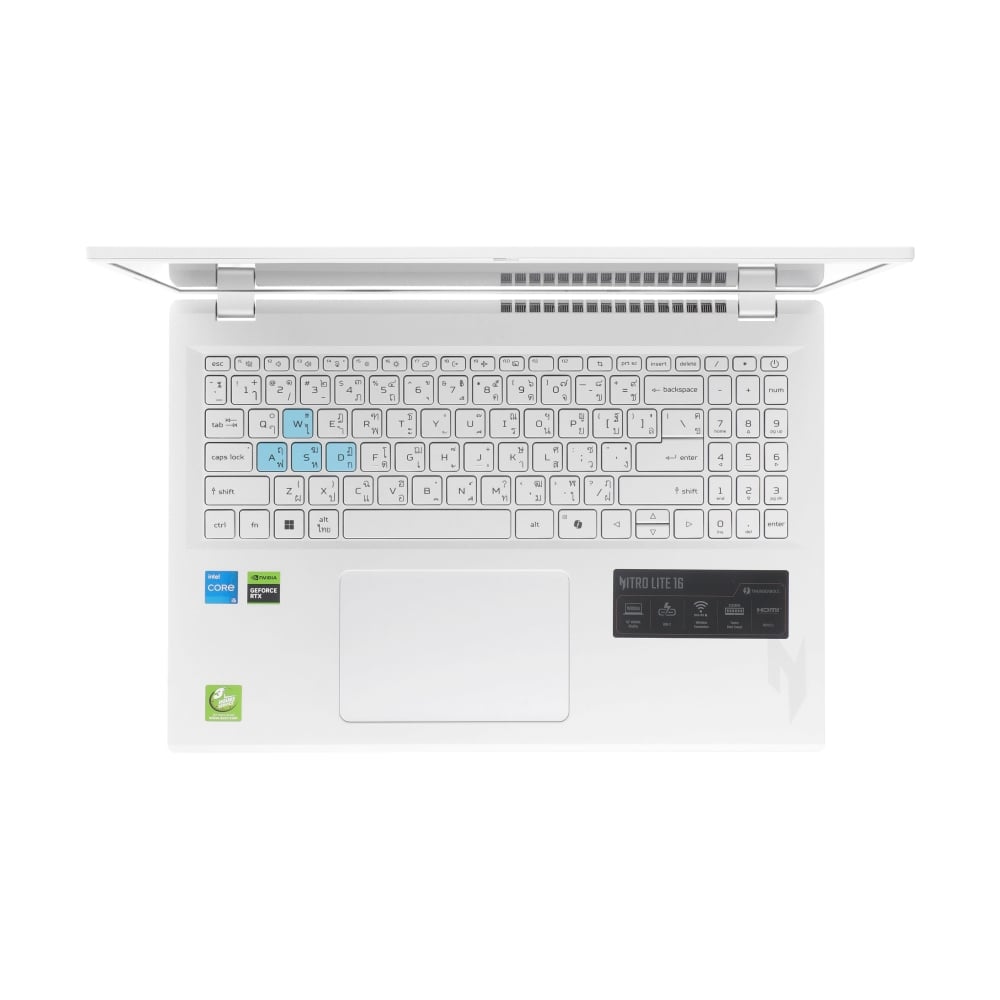Notebook (โน้ตบุ๊ค) Acer Nitro Lite 16 NL16-71G-56RJ (Pearl White) SN271025B1200Y