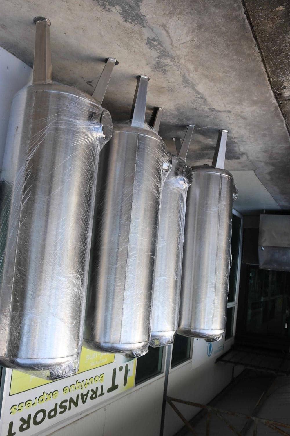 ถังกรองสแตนเลส24นิ้วสูง150หนา2มม