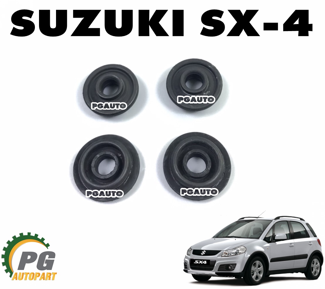ยางรองหม้อน้ำตัวบน-ล่าง SUZUKI SX-4 (1ชุด = 4 ชิ้น) แท้ / รูปจริง