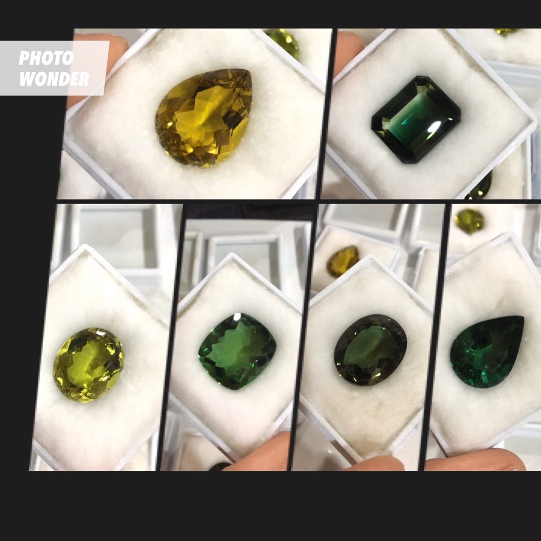 (เริ่มต้น 390)รวมพลอยควอทซ์สังเคราะห์สีเขียว เลมอนควอทซ์ เพอริดอท กรีนทัวร์มาลีน สวย ใส ไฟดีเว่อร์ มากค่ะ ไม่พอใจยินดีคืนเงิน