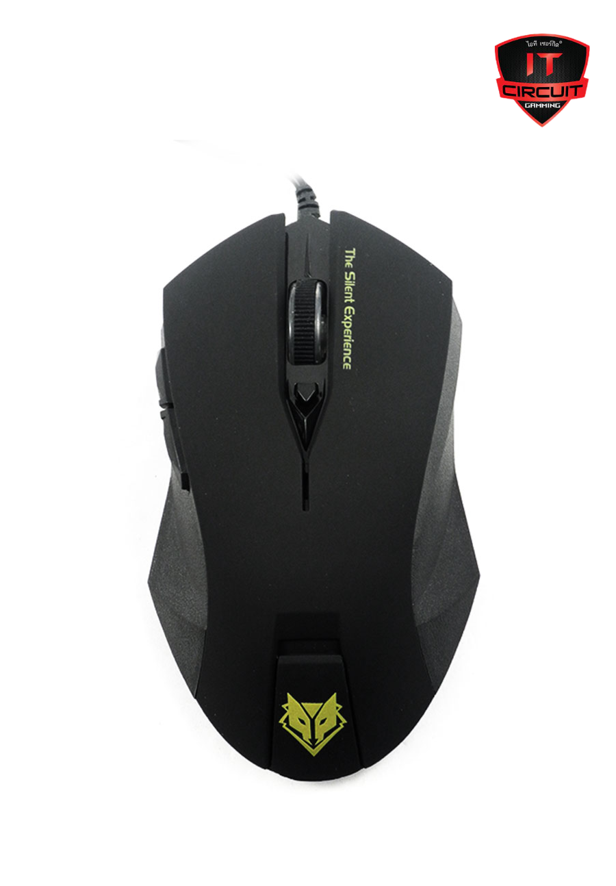 MOUSE (เมาส์) NUBWO NM-19 BLACK (SILENT) SN031025T114H