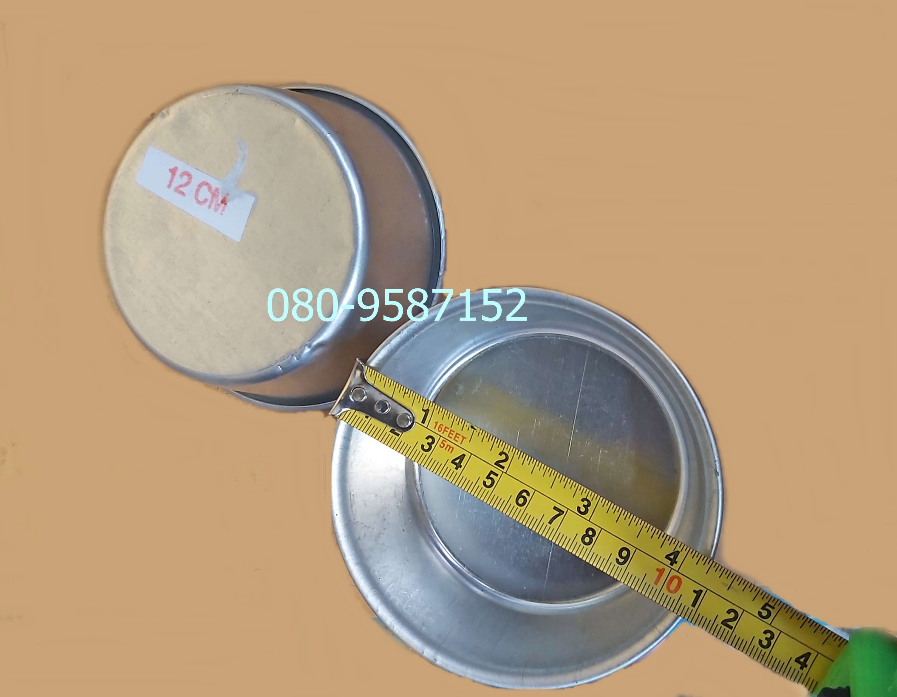 ขันนึ่งข้าว-อลูมิเนียม ขนาด 12 ซ.ม /โหล