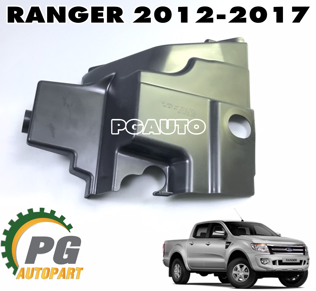 พลาสติกดักลมข้างหม้อน้ำล่าง RH FORD RANGER T6 ปี 2012-2017 (1 ชิ้น) แท้ / รูปจริง