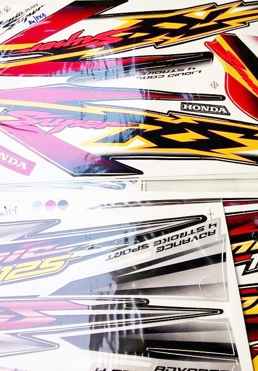 สติกเกอร์ฮอนด้า โซนิค Sonic 2001-2004 X1