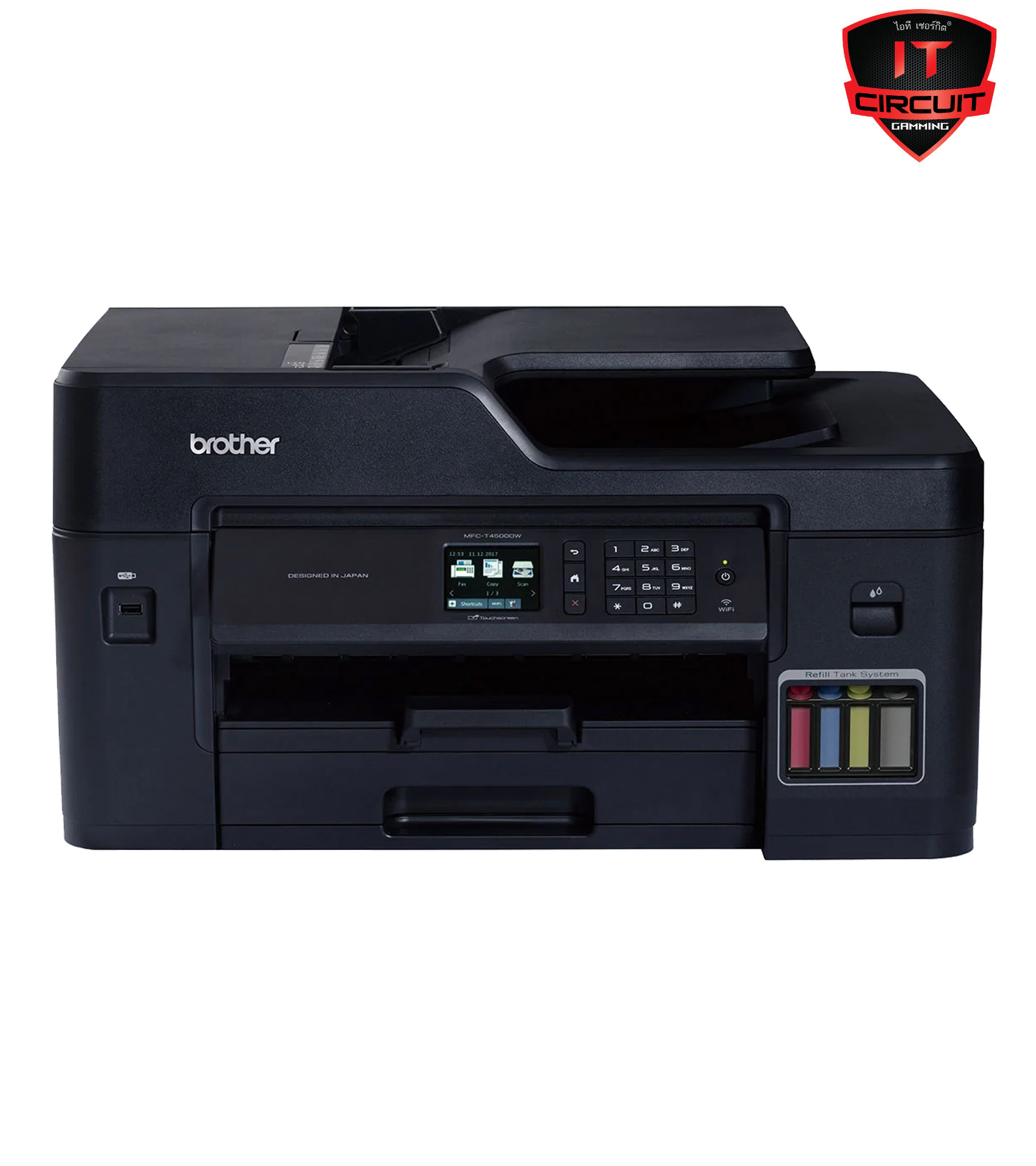 BROTHER MFC-T4500DW Connection ready USB / LAN / WiFi