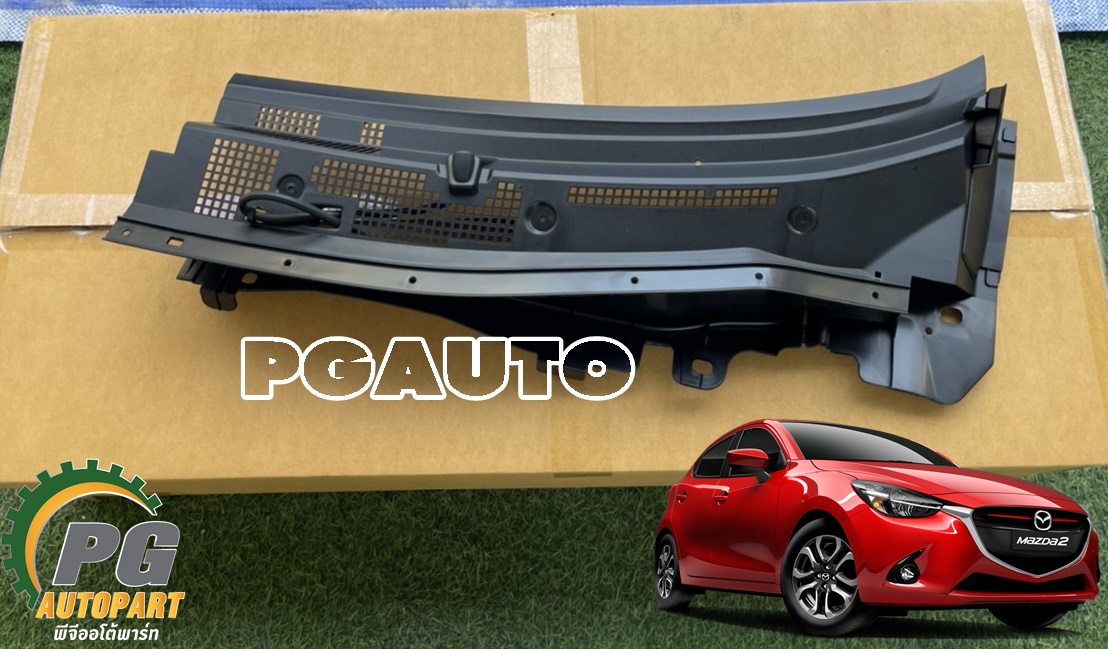 พลาสติกแผงคอจิ้งหรีด LH MAZDA 2 SKYACTIV ปี2014-2018 (1ชิ้น) /แท้