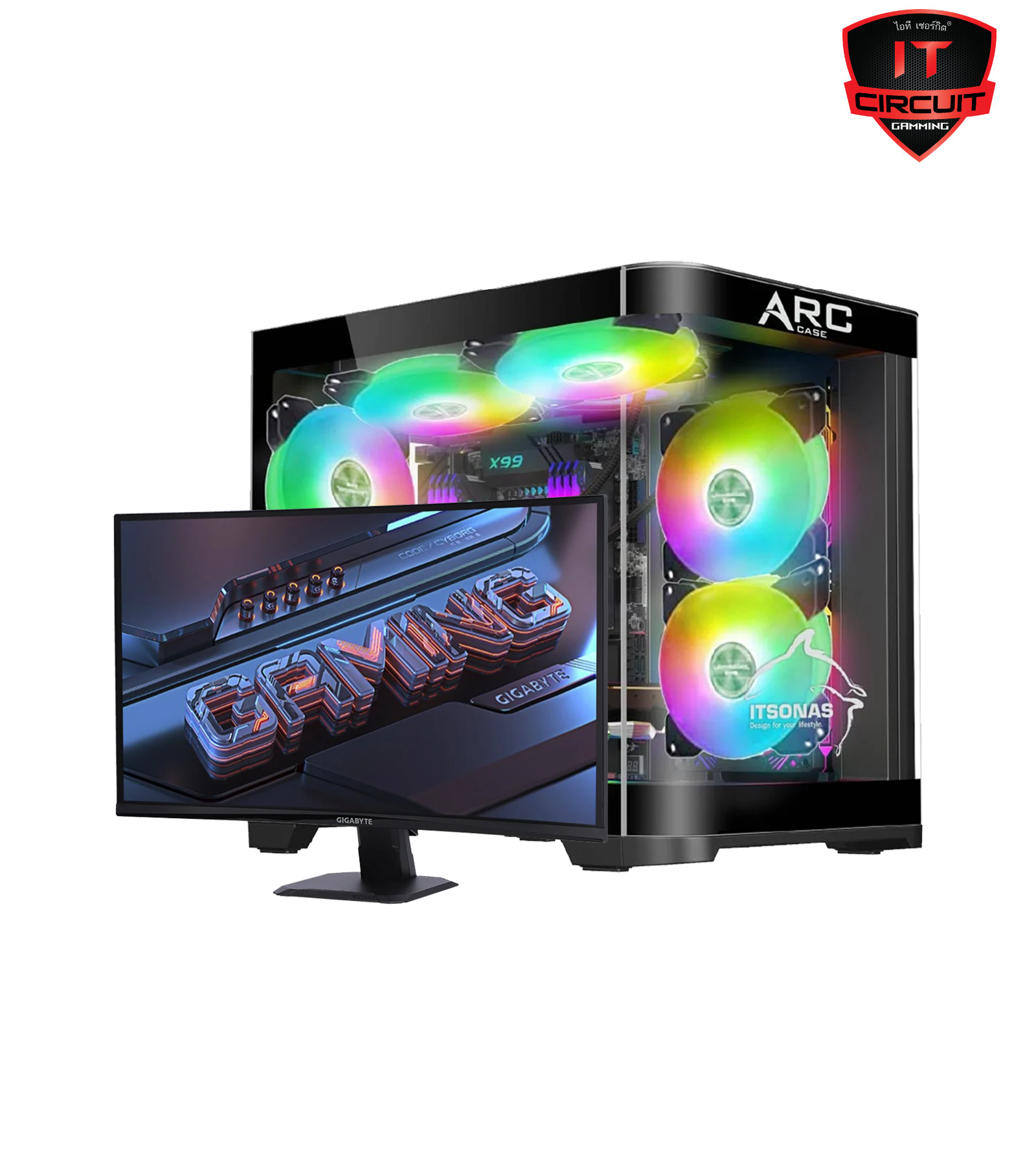 I5-12400F /3Y 6C/12T / Fan Original / H610M /3Y / 16GB (3200) DDR4 /LT / 512GB / RTX3050/6GB / 600W 80+ White /3Y / ARC RGB BLACK / GS27FA / 180Hz / 3Y