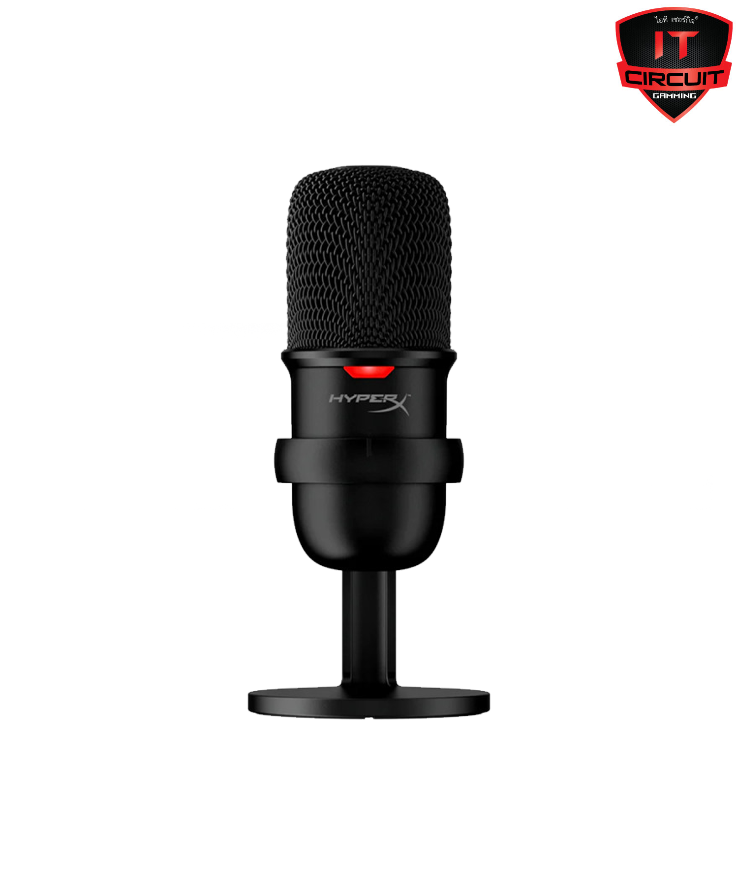 MICROPHONE (ไมค์เกมมิ่ง) HYPERX SOLO CAST BLACK