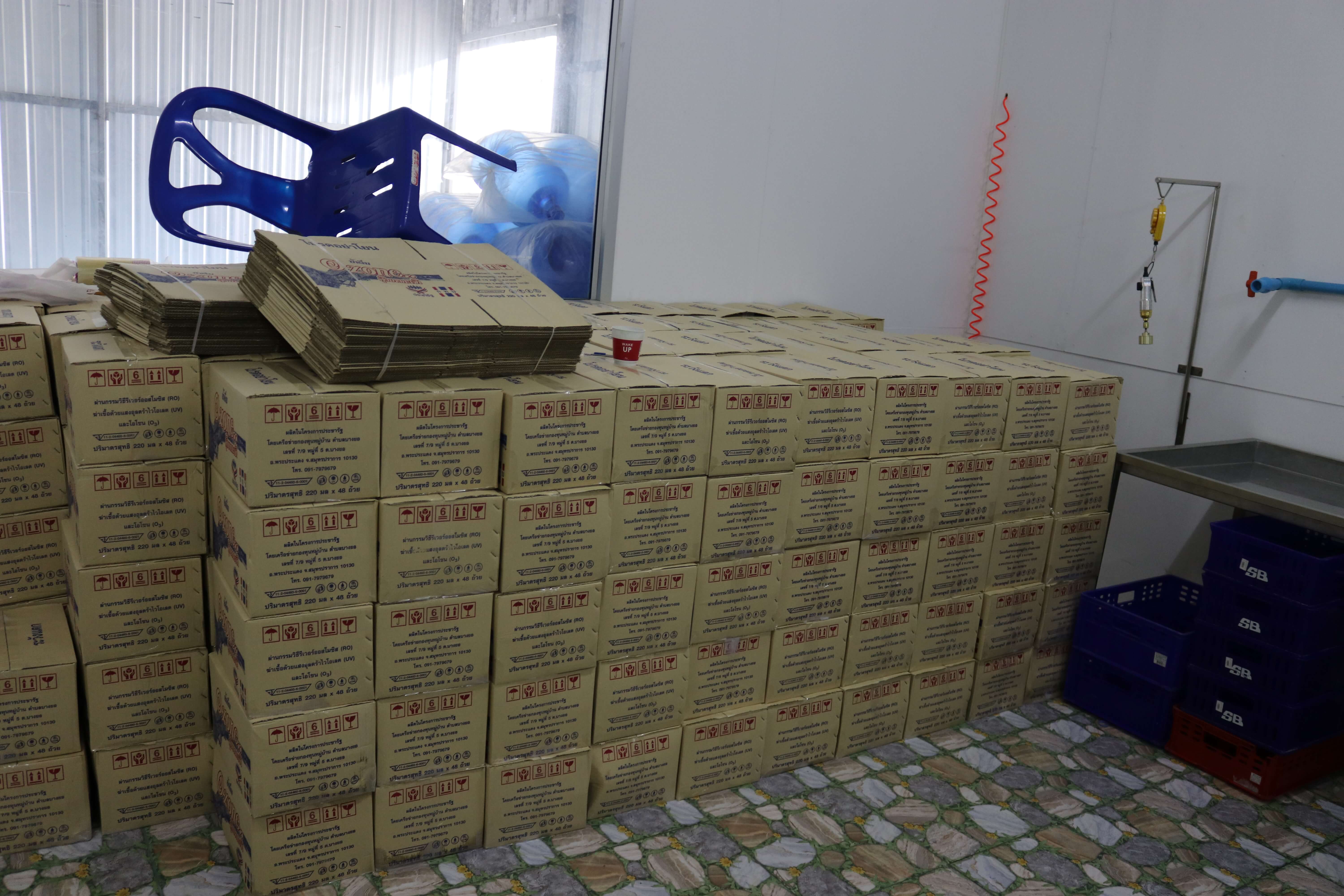 เครื่องบรรจุน้ำแก้ว(อัตโนมัติ)