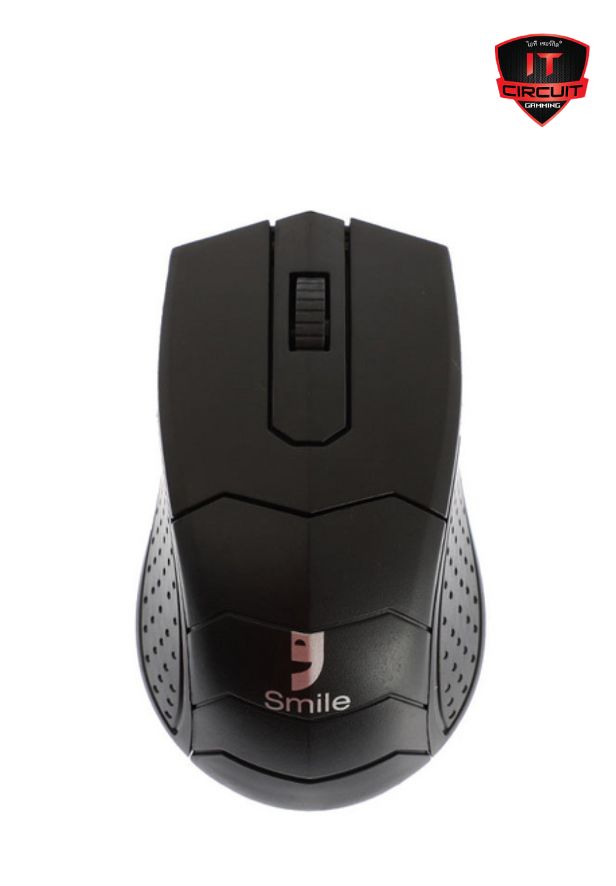 MOUSE (เมาส์) SMILE G-658 BLACK SN031025T110H