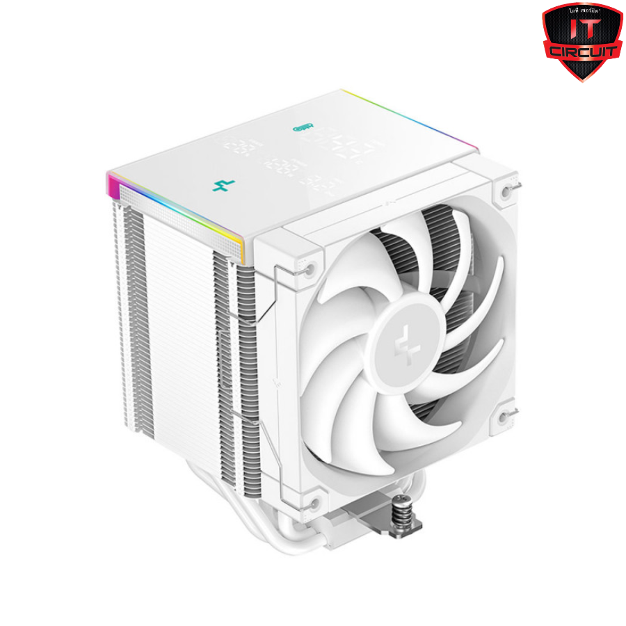 CPU COOLER (ฮีทซิ้งก์) DEEPCOOL AK500 DIGITAL PRO (WHITE) SN101025A150Z