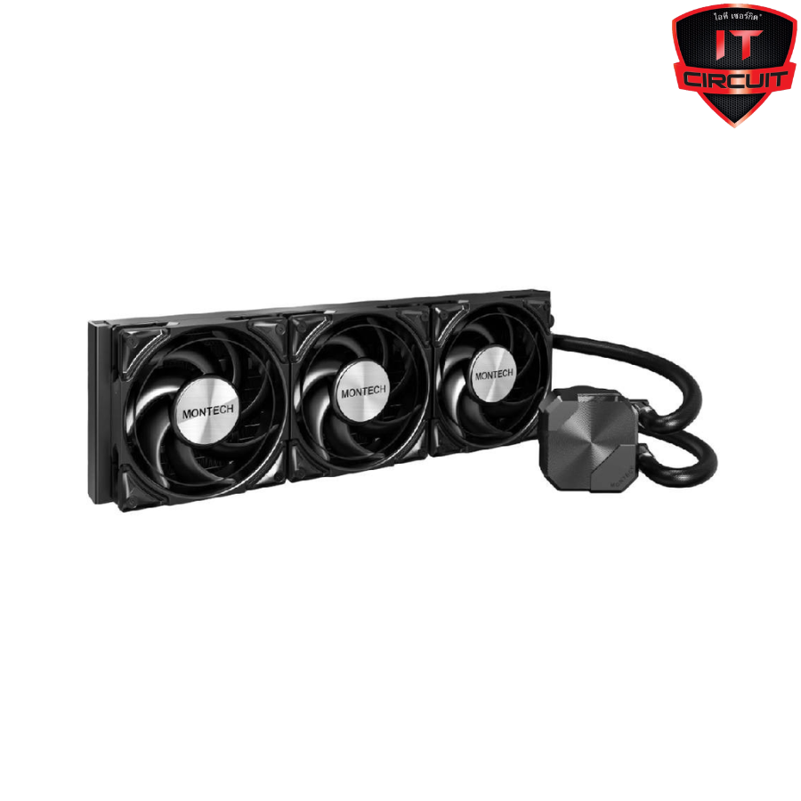 LIQUID COOLING (ชุดน้ำปิด) MONTECH HYPERFLOW SILENT 360 (BLACK) SN091025T485H