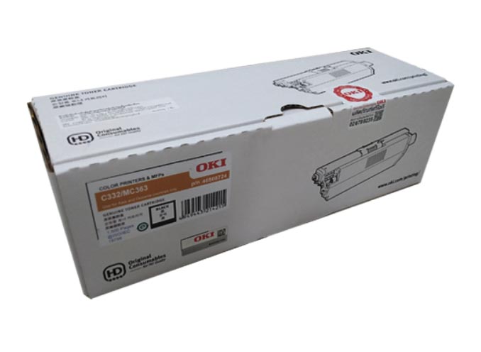 OKI 46508724 TN C332-BK