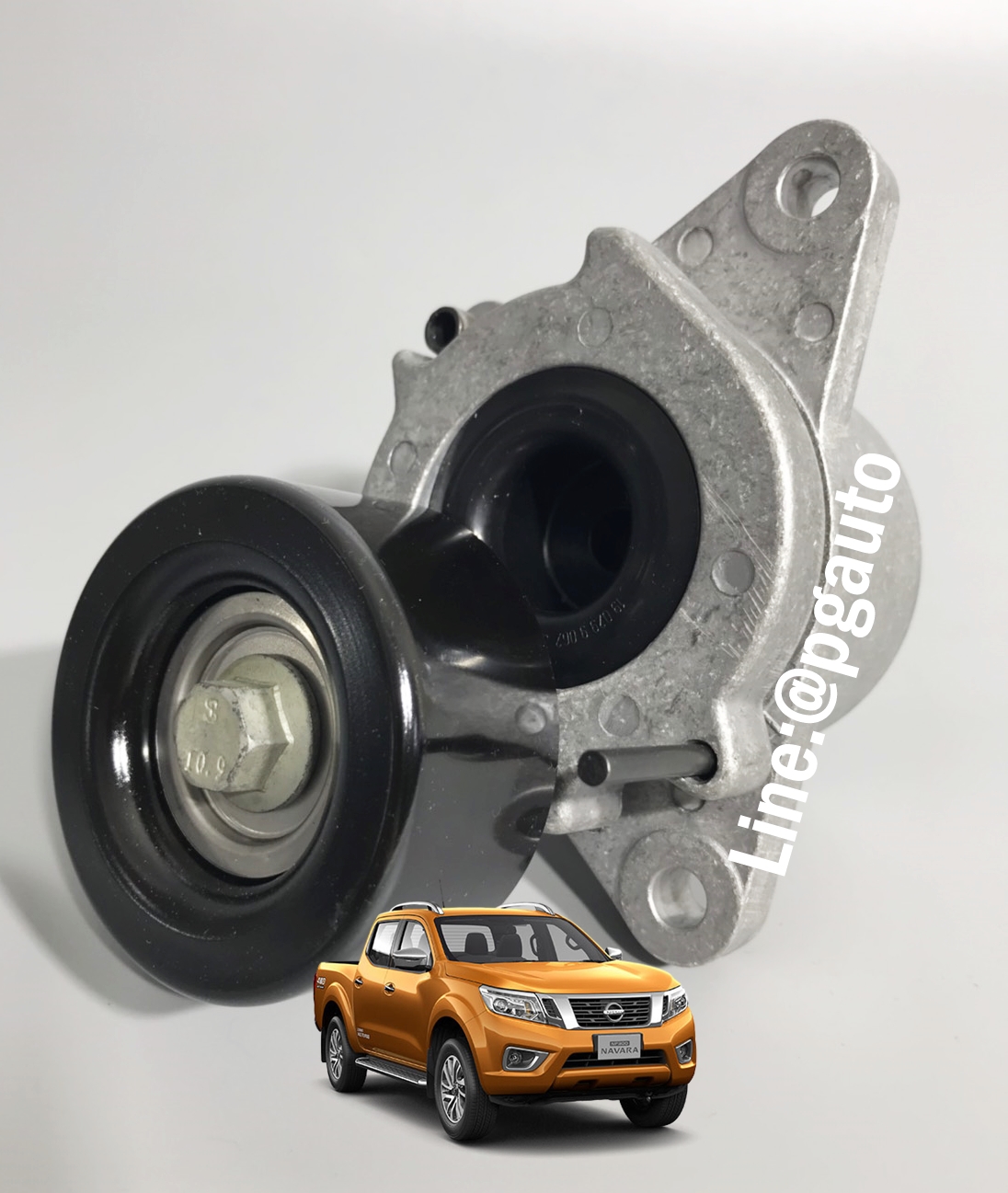 ลูกรอกสายพานหน้าเครื่อง (ลูกรอกอัตโนมัติ) NISSAN NAVARA YD25TI D23, Urvan E26 (1ตัว) /INA ( OEM แท้ )
