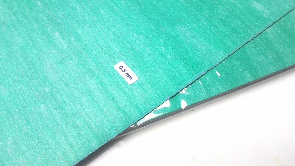 ปะเก็นแผ่น ปะเก็นหนังไก่ ขนาด .5 ม 25*42 ซม