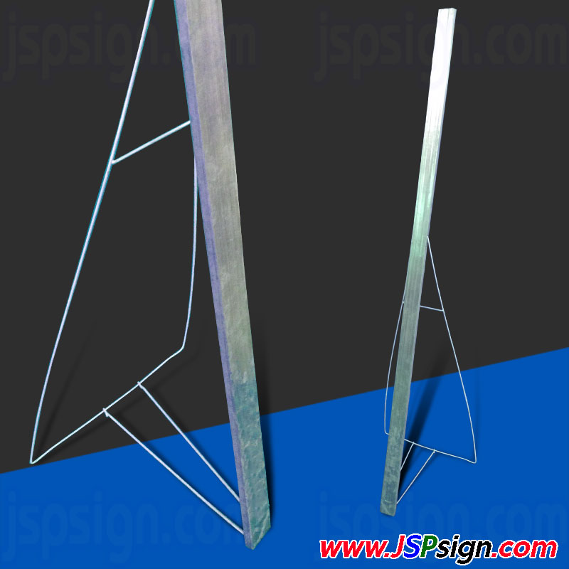ขาตั้งป้ายสแตนดี้ Standee / Painting holder / สังกะสี(Zinc)120