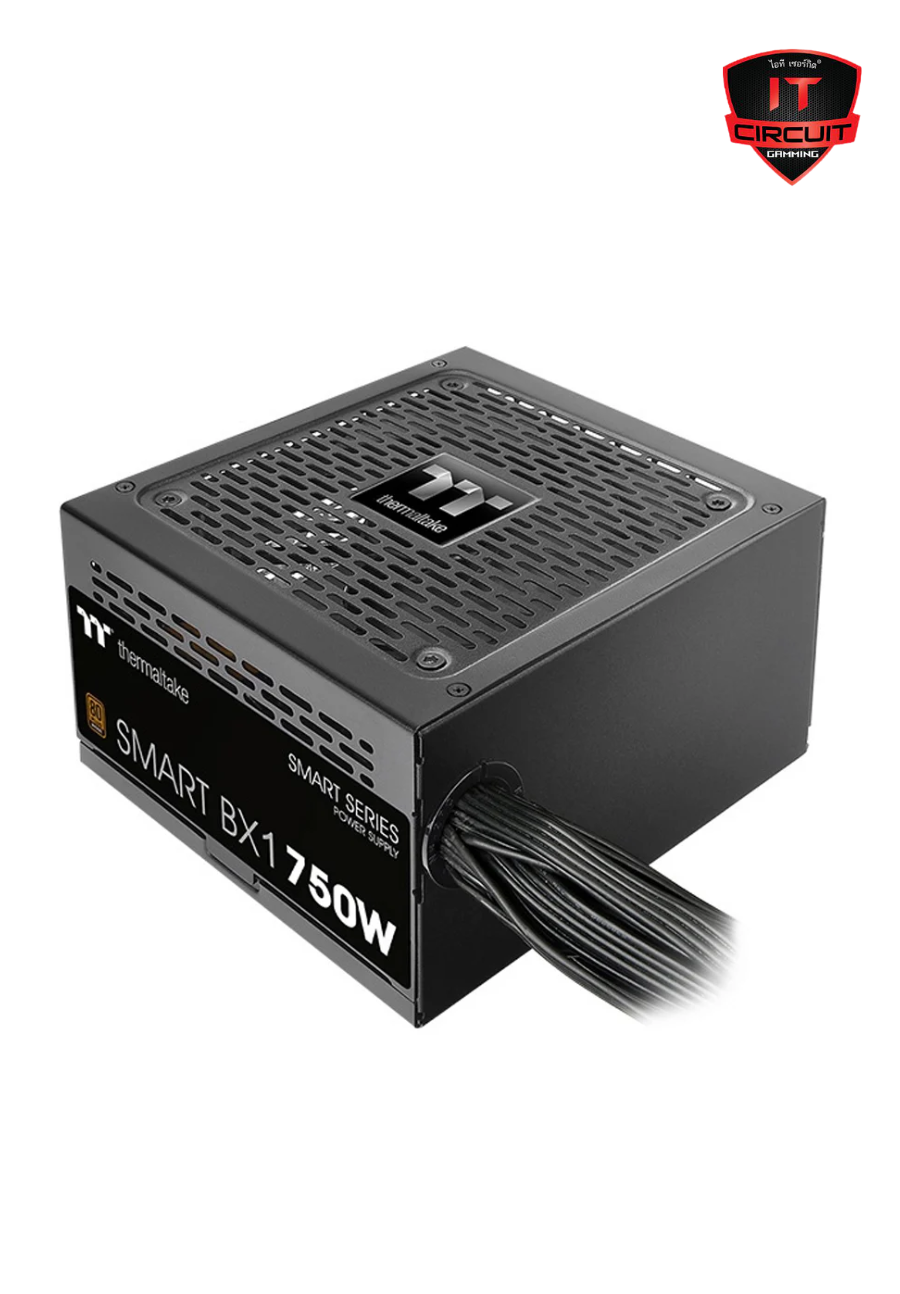 POWER SUPPLY (อุปกรณ์จ่ายไฟ) (80+ BRONZE) 750W THERMALTAKE SMART BX1 SN29925T140H