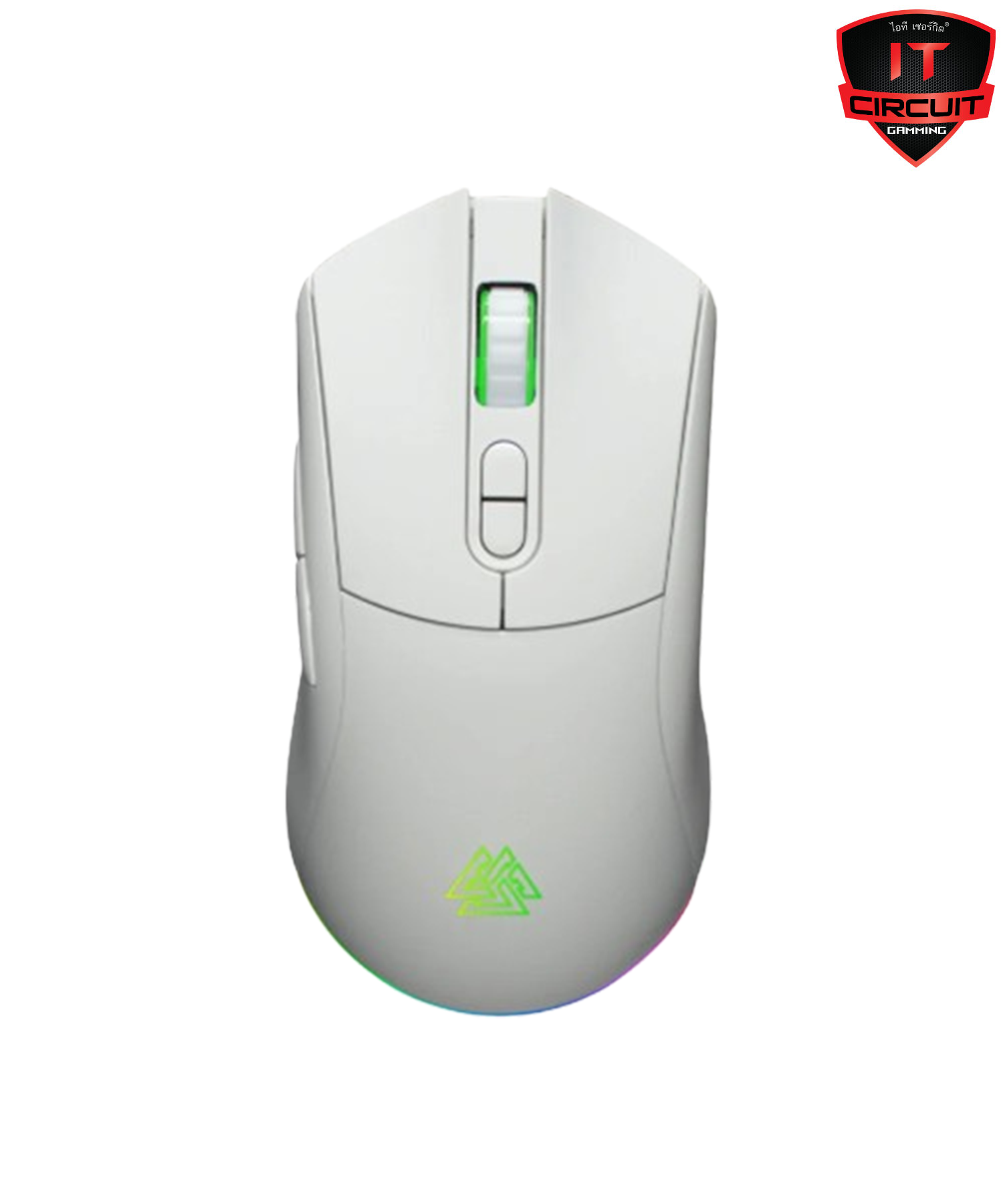 MOUSE WIRELESS (เมาส์ไร้สาย) EGA TYPE M8 GEN2 TRI-MODE WHITE