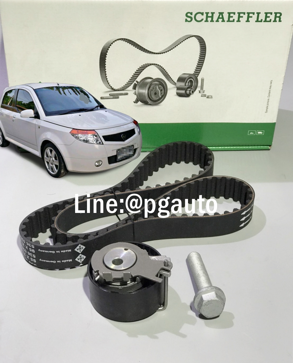 ชุดลูกรอกสายพานไทม์มิ่ง(ราวลิ้น) โปรตอน PROTON SAVVY 1.2 L (1ชุด = 2 ชิ้น) / INA (OEM แท้) -รับประกัน 1 เดือน