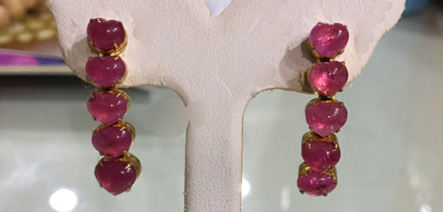 (ราคาพิเศษม๊าก)ทับทิมแท้ รูปหัวใจ สีหวานเว่อร์ ขนาดกำลังดี ยกเซต 10 เม็ด สุดคุ้ม ไม่พอใจยินดีคืนเงิน