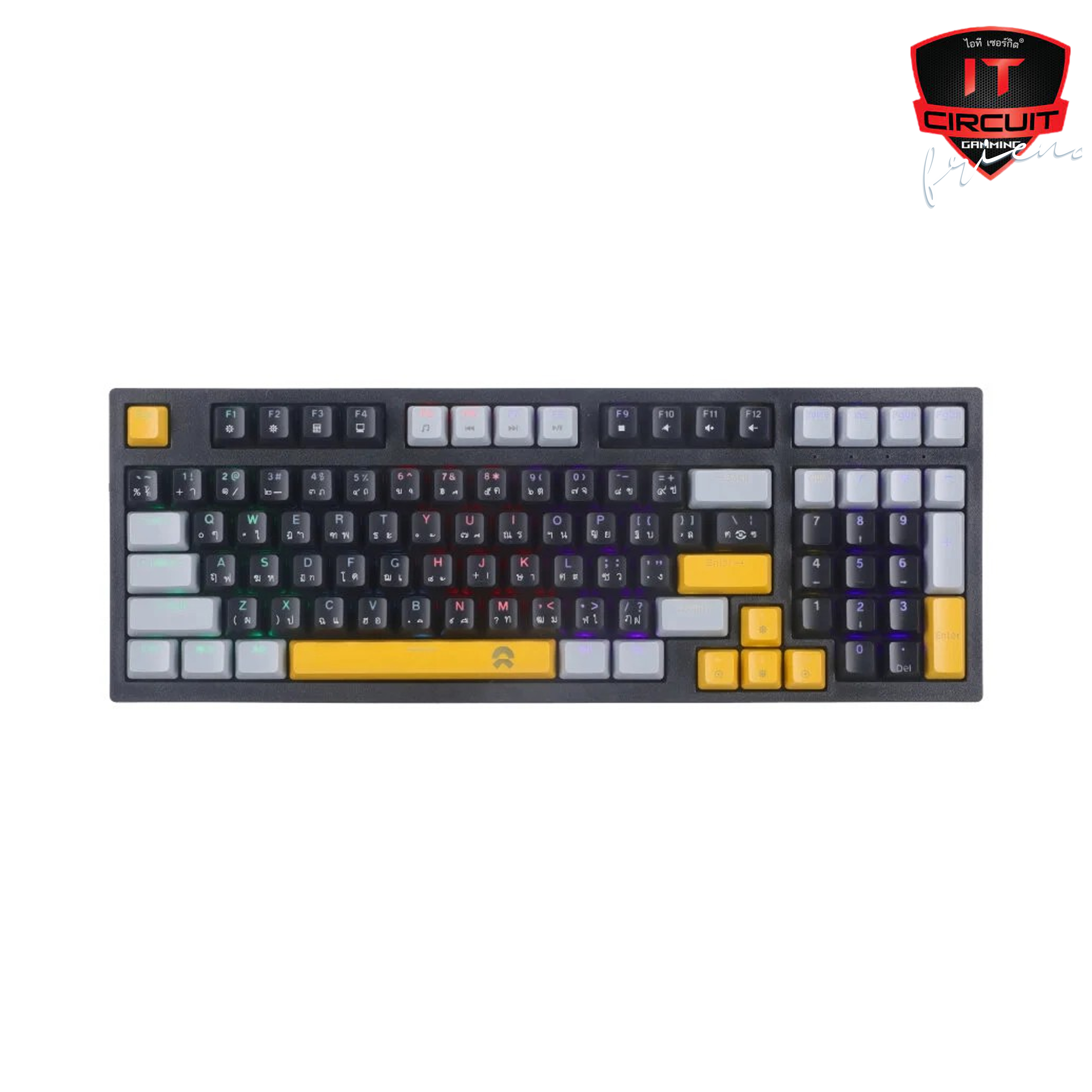 KEYBOARD (คีย์บอร์ด) OKER K98 BLACK