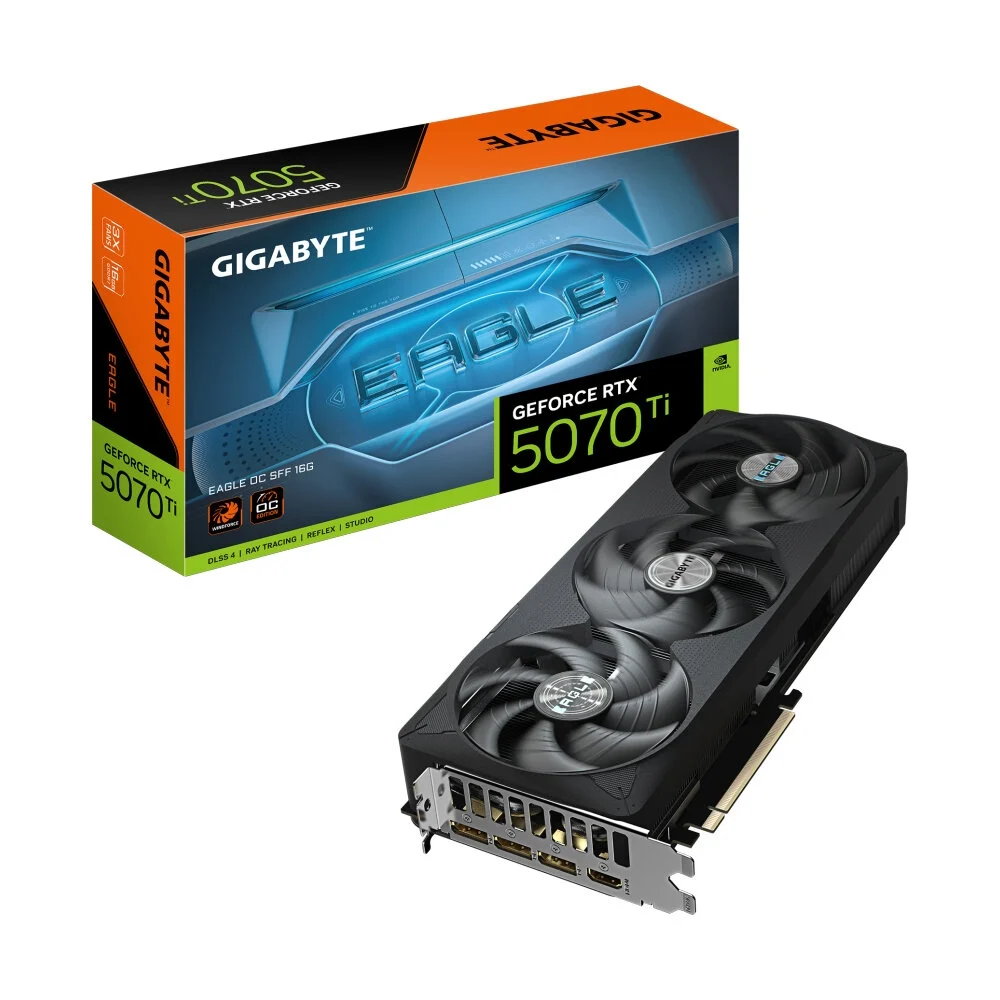 VGA(การ์ดจอ) GIGABYTE GEFORCE RTX 5070 TI EAGLE OC - 16GB GDDR7